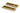 From The Anvil's Aged Brass Art Deco Rectangular Pull - Privacy Set; #finish_aged-brass