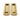 From The Anvil's Aged Brass Art Deco Rectangular Pull - Privacy Set; #finish_aged-brass