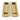 From The Anvil's Aged Brass Plain Rectangular Pull - Privacy Set; #finish_aged-brass