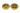 From The Anvil's Aged Brass Art Deco Round Pull - Privacy Set; #finish_aged-brass
