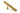 From The Anvil's Aged Brass Edge Pull; #finish_aged-brass