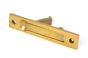 From The Anvil's Aged Brass Edge Pull; #finish_aged-brass