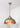 From The Anvil's Aged  Brass Aged Brass Harborne Pendant; #colour_bare