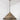 From The Anvil's Aged  Brass Aged Brass Hockley Pendant; #colour_bare