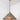From The Anvil's Aged  Brass Aged Brass Hockley Pendant; #colour_bare