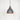 From The Anvil's Hammered Copper Hammered Copper Brindley Pendant; #colour_bluff