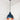 From The Anvil's Hammered Copper Hammered Copper Brindley Pendant; #colour_dusk