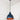 From The Anvil's Hammered Copper Hammered Copper Brindley Pendant; #colour_dusk