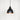 From The Anvil's Hammered Copper Hammered Copper Brindley Pendant; #colour_elan-black