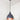 From The Anvil's Smooth Copper Smooth Copper Brindley Pendant; #colour_slate