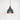 From The Anvil's Smooth Copper Smooth Copper Brindley Pendant; #colour_slate