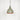 From The Anvil's Smooth Copper Smooth Copper Brindley Pendant; #colour_tump