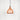 From The Anvil's Smooth Copper Smooth Copper Brindley Pendant; #colour_bare