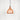 From The Anvil's Hammered Copper Hammered Copper Brindley Pendant; #colour_bare