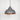 From The Anvil's Hammered Copper Hammered Copper Harborne Pendant; #colour_bluff