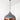 From The Anvil's Hammered Copper Hammered Copper Harborne Pendant; #colour_bluff