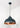 From The Anvil's Hammered Copper Hammered Copper Harborne Pendant; #colour_dingle