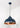 From The Anvil's Hammered Copper Hammered Copper Harborne Pendant; #colour_dusk