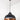 From The Anvil's Hammered Copper Hammered Copper Harborne Pendant; #colour_elan-black