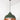 From The Anvil's Hammered Copper Hammered Copper Harborne Pendant; #colour_heath
