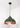 From The Anvil's Hammered Copper Hammered Copper Harborne Pendant; #colour_heath