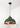 From The Anvil's Hammered Copper Hammered Copper Harborne Pendant; #colour_heath