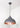 From The Anvil's Smooth Copper Smooth Copper Harborne Pendant; #colour_bluff