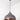 From The Anvil's Smooth Copper Smooth Copper Harborne Pendant; #colour_bluff