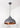 From The Anvil's Smooth Copper Smooth Copper Harborne Pendant; #colour_bluff