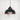 From The Anvil's Smooth Copper Smooth Copper Harborne Pendant; #colour_elan-black