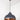 From The Anvil's Smooth Copper Smooth Copper Harborne Pendant; #colour_slate