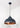 From The Anvil's Smooth Copper Smooth Copper Harborne Pendant; #colour_soot