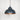 From The Anvil's Smooth Copper Smooth Copper Harborne Pendant; #colour_soot