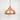 From The Anvil's Smooth Copper Smooth Copper Harborne Pendant; #colour_bare