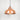 From The Anvil's Smooth Copper Smooth Copper Harborne Pendant; #colour_bare