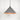 From The Anvil's Hammered Copper Hammered Copper Hockley Pendant; #colour_bluff