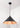 From The Anvil's Hammered Copper Hammered Copper Hockley Pendant; #colour_elan-black