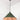 From The Anvil's Hammered Copper Hammered Copper Hockley Pendant; #colour_heath