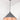From The Anvil's Smooth Copper Smooth Copper Hockley Pendant; #colour_bluff