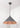 From The Anvil's Smooth Copper Smooth Copper Hockley Pendant; #colour_bluff