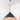 From The Anvil's Smooth Copper Smooth Copper Hockley Pendant; #colour_dusk