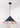 From The Anvil's Smooth Copper Smooth Copper Hockley Pendant; #colour_dusk