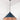From The Anvil's Smooth Copper Smooth Copper Hockley Pendant; #colour_dusk