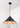 From The Anvil's Smooth Copper Smooth Copper Hockley Pendant; #colour_elan-black