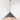 From The Anvil's Hammered Copper Hammered Copper Hockley Pendant; #colour_slate