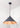 From The Anvil's Hammered Copper Hammered Copper Hockley Pendant; #colour_slate