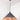 From The Anvil's Hammered Copper Hammered Copper Hockley Pendant; #colour_slate