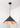 From The Anvil's Hammered Copper Hammered Copper Hockley Pendant; #colour_soot