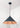 From The Anvil's Hammered Copper Hammered Copper Hockley Pendant; #colour_soot
