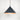 From The Anvil's Hammered Copper Hammered Copper Hockley Pendant; #colour_soot